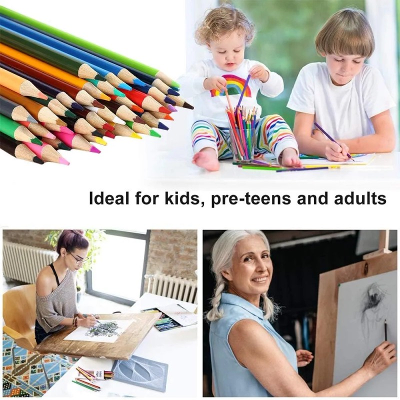 Lápices De Colores Profesionales Y Creativos, 120 Piezas