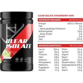 네오서프스 Neosupps 유청 단백질 파우더 딸기-키위맛 500g Neosupps Whey Protein Powder Strawberry-Kiwi Flavor 500g