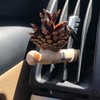Lady Pinecone - aromatherapy kit in the car with 1