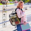 Vorspack Clear Backpack Heavy Duty - Clear Book Bag with