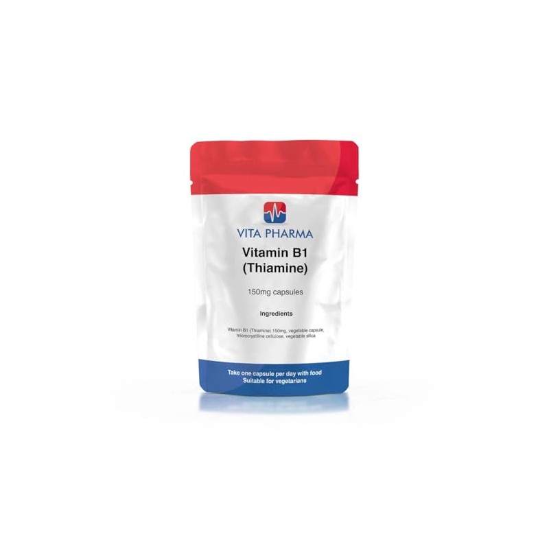 VITA PHARMA Vitamin B1 150mg 30 Capsules