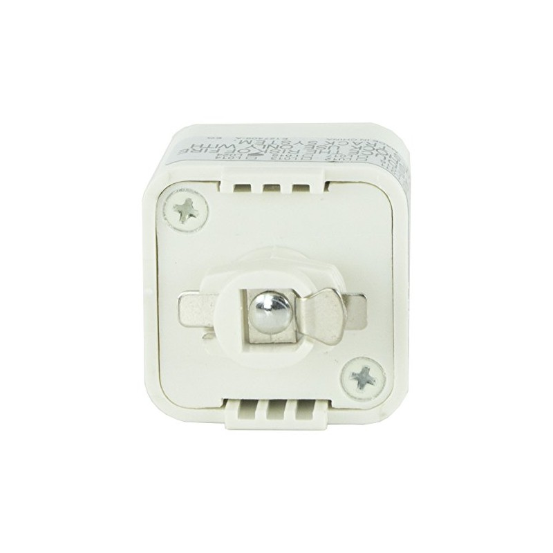 Direct-Lighting H System Track Adapter with Hook H870-WH (White)