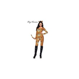 Women's Sexy Wild Tigress Catsuit Costume
