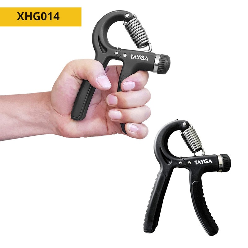 Tayga fortalecedor de mano ajustable resistencia hasta 88 lb