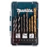 Makita D-71962 Drill Bit Set 9 Pieces in Storage Box