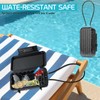 TNIIFXC Security Case LockBox with Code, Portable Safe Box with