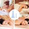 RANYUNSYZ 6 Pcs Blue Facial Cupping Therapy Set Anti Cellulite