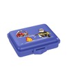 Fizzii FIRE TRUCK Lunch Box, Plastic, blue, 15.5 x 12