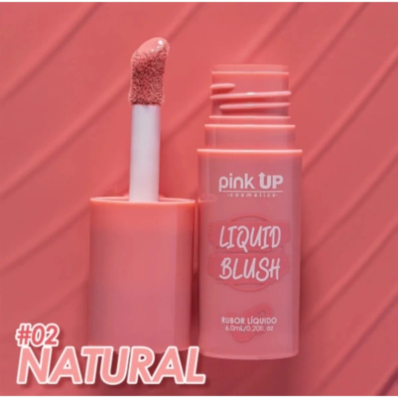 Rubor Líquido Pink Up Liquid Blush Larga Duración