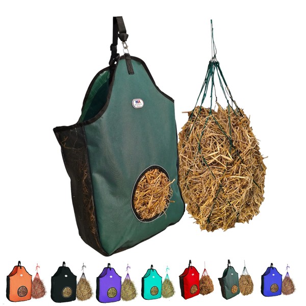 Majestic Ally 1200 D Hay Feeder Tote Bag for Horses,