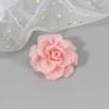 Mecool 3.15" Chiffon Rose Hair Clip for Weddings Party Brooch