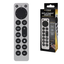 Xtreme Universal Replacement Remote for Apple TV, Large Button Remote for Apple TVs Gen 1-5, Also Controls Various TV Brands
