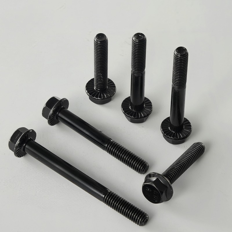 YIIFLY M8 x 65mm Flanged Hex Head Bolts Flange Hexagon