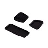 46545-SH3-000 17816-SK7-000 Accelerator/Brake/Clutch Pedal Pads Set Compatible with 90-00 Honda