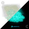 lumentics Afterglow Stones Green Blue 4 mm – Glow in