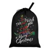 Grindstore We Witch You A Merry Christmas Santa Sack Black