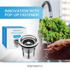 Bächlein Pop-Up Drain Fitting for the Sink, Diameter 70 mm