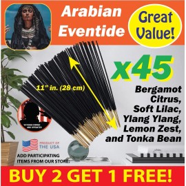 Benben Home & Lifestyle Arabian Eventide Benben US Incense 45x11" Sticks ~ Vegan ~ High Fragrance Load