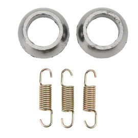 Exhaust Gasket Spring Kit 0612 530 Strong Strength Replacement For ARCTIC CAT ATV 300 2X4 1998‑2003