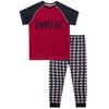 Harry Bear Boys Chill Out Pyjamas Red Age 9 to