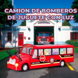 EGTMA Camión De Bomberos Grande Diversión Educativa