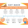 Nature's Mace Cat Mace, Cat Repellent Outdoor to Keep Cats
