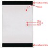 StoreSMART - Double Face Adhesive Window Display - Black Header