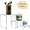 BANBERRY DESIGNS Clear Acrylic Display Risers - Set of 3