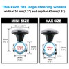 Hypersonic Large Steering Wheel Knob Steering Wheel Spinner Felixable and