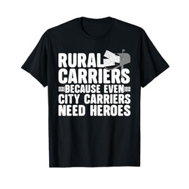 Funny Rural Carrier Art For Men Women Rural Mail Carrier T-Shirt