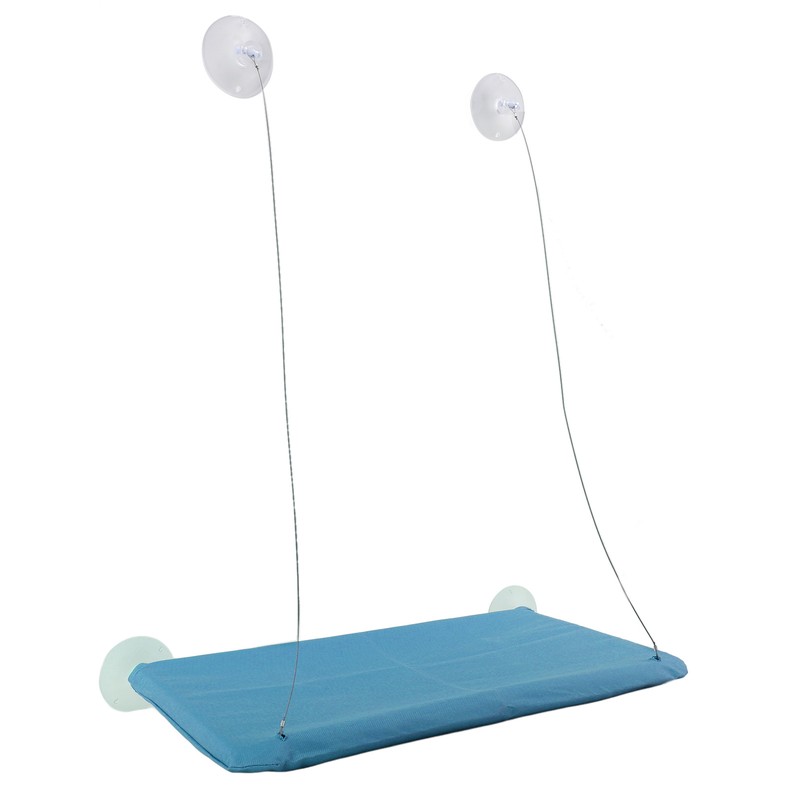 Cat Window Hammock with 4 Strong Suction Cups Breathable Detachable
