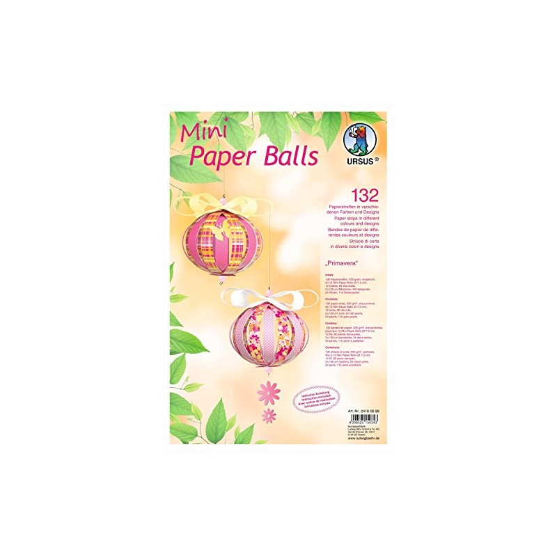 Ursus Design Strips for Mini Paper Balls