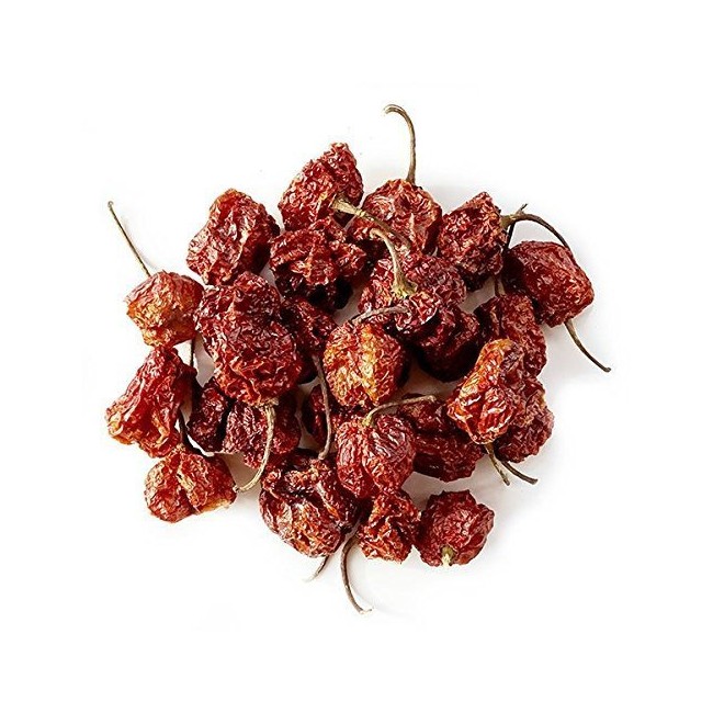 Dried Organic Carolina Reaper Peppers | World's Hottest Chili Pepper! (20)