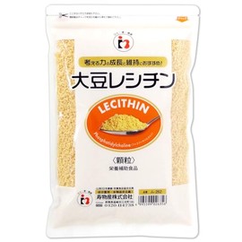 寿物産 大豆レシチン 500g (250g×2袋) 顆粒状 Soy Lecithin ホスファチジルコリン phosphatidylcholine PC PS（ホスファチジルセリン）はPCから生体内で生成されます (500g)