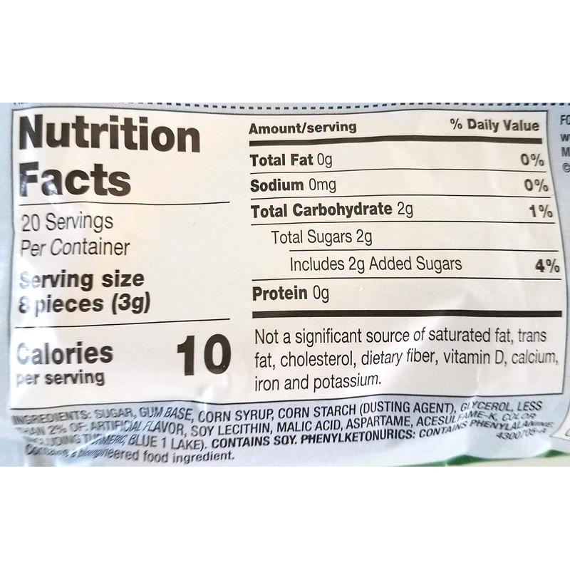 Carousel (1 Pack) Easter Grass Bubblegum Fruit Flavored Bubble Gum