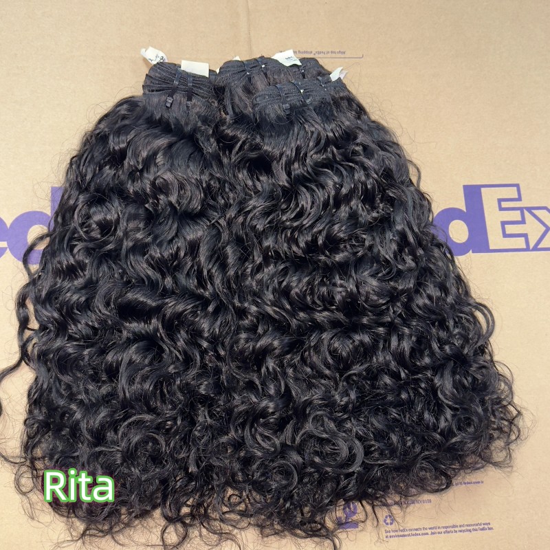 Bouncy Curly 100% Unprocessed Extensions Burmese Curly Hair Bundles for