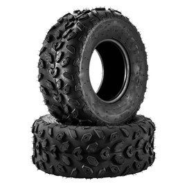 Torchbeam 19x7-8 ATV UTV TIRE, 4 Ply, Set of 2 Tires for Go Kart, Racing, Four Wheeler, Quad, Mud Sand Trail Off Road