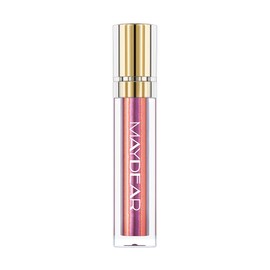 Maydear Chameleon Lipstick, High Pigmented Pink Lipstick for Women Metallic Shine Lip Gloss, Full-Coverage Multichrome Lipstick Long Lasting Rainbow Lip Makeup, Gloden Fuchsia(06)