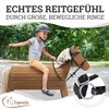 Esposita Bitless Bridle for Wooden Horses Blue Large