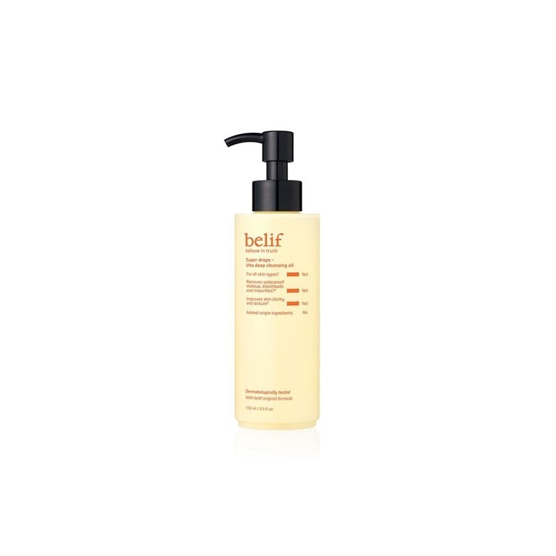 belif Super Drops Vita Deep Cleansing Oil 150ml / 빌리프
