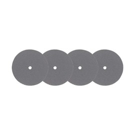 Dremel 425 Polishing Wheels Multipack, 4 Cylindrical Shaped Polishing Wheels for Removing Scratch Marks on Non-ferrous Materials (22.5 mm)