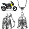 Guardian Bell Motorcycle Bell Motorcycle Bell Lucky Charm Protective Bell