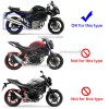 Unbranded Motorcycle Exhaust Muffler Tips Link Middle Pipe For Suzuki