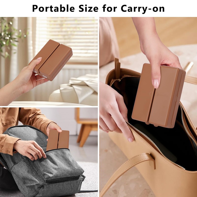 FYY Daily Pill Organizer,7 Compartments Portable Pill Case Travel Pill