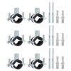 QUARKZMAN Pipe Clamps Stainless Steel 3/4 Inch (19 mm) Inner