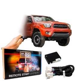 MPC Remote Start Kit Compatible with Toyota Tacoma 2010-2015 || Push Lock 3X to Start || G Key Only || T-Harness || Refined Instructions || USA Tech Support