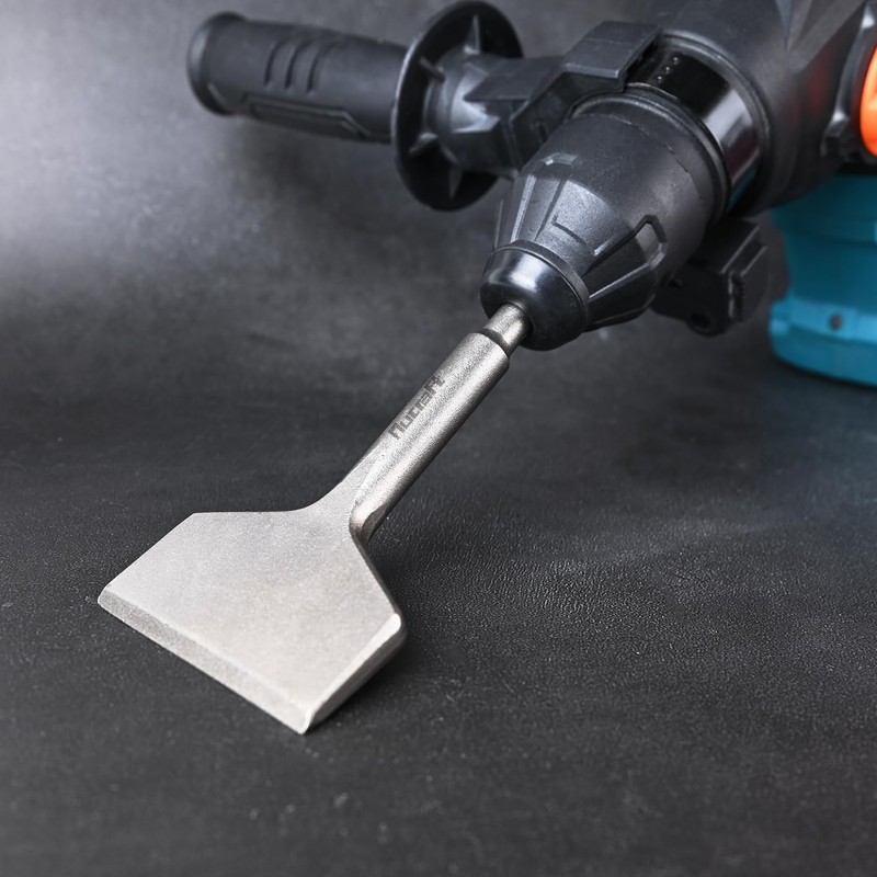 Nucraft SDS-Plus Tile Chisel, 165mm x 75mm, 15° Bent Scraper