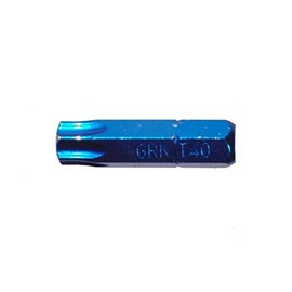 GRK CARD40-1 Carded T-40 1-Inch Bits, 2 Bits per Card, Blue