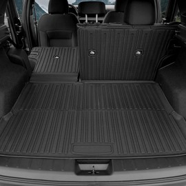 Tapete de carga para Nissan Kicks 2025-2026, cobertura completa para todo tipo de clima, protector de TPE con respaldo, tapete de carga para Nissan Kicks Accesorios (apto para FWD/AWD)