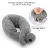 Vibrating Massaging Neck Pillow Massage Therapy Cushion Relax Muscles Relieve